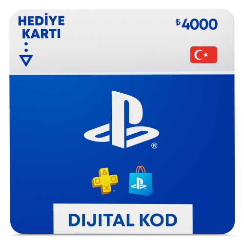 Sony Play Station Store 4000 TL Hediye Kartı