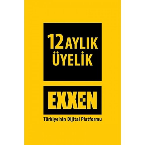 Exxen 12 Aylık Reklamsız