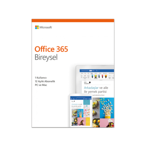 Microsoft Office 365 Bireysel (1 Yıl)